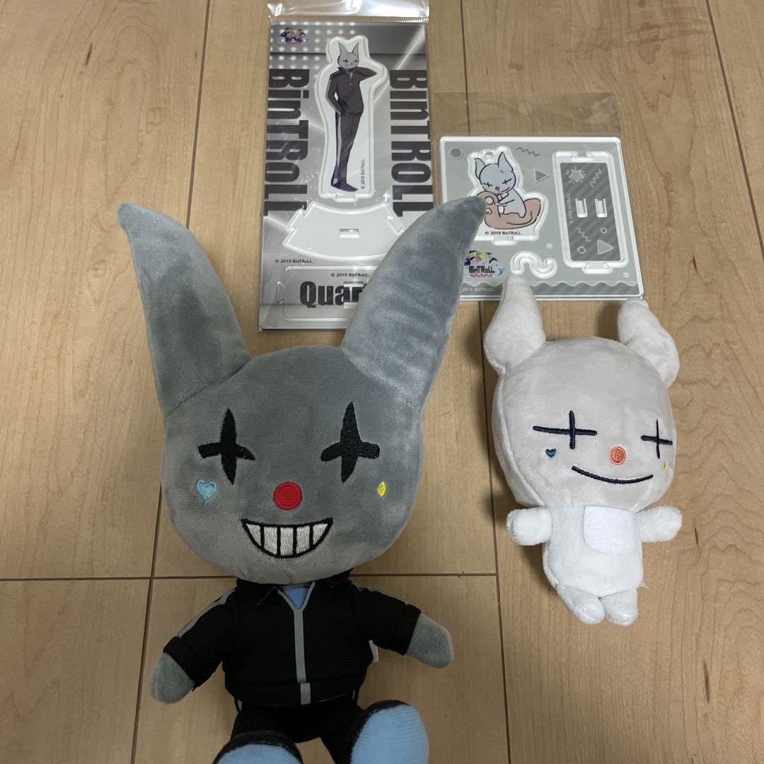 BinTRoLL グッズセット ぬいぐるみ＆アクリルスタンド 82401 Amazon.co.jp: BinTRoLL カルテット ぬいんとろぉる ベビぬいんとろぉ